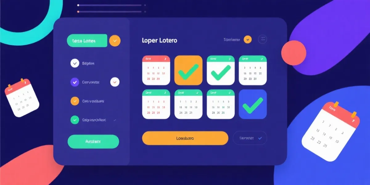 开奖公告信息示意图